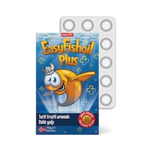 Easyvıt Easyfıshoıl Plus Balık Yağı Çiğnenebilir Jel 30 Adetlik Ambalaj