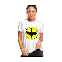 Zagor Patrick Wilding Baskılı Beyaz Kadın Tshirt
