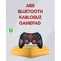 Ergonomik Tasarımlı Kablosuz Bluetooth Gamepad Titreşimli Diğer