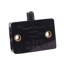 Ic-187f Ters Kapak Swici Dolap Kapak Switch Sıva Üstü 250v 1a Siyah
