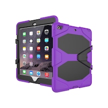iPad Uyumlu 5 Air 9.7 Kılıf Griffin Tablet Kapak - Mor Diğer