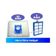 Philips Uyumlu Fc 9000 - Fc 9049 Serie Bez Toz Torba Ve Hepa Filtre Seti