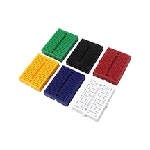 Mini Breadboard Kırmızı - Yapışkanlı
