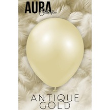Beysüs Aura Collection Antique Gold Balon Antik Gold - 12 İnç - 10 Adet
