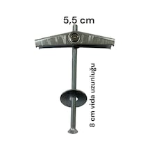 Alçıpan Askı Dübel Yaylı 12x80 5 Adet - Mg-284632