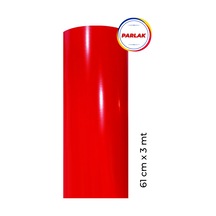 Parlak Kırmızı Yapışkanlı Kaplama Folyosu 61 CM  X 3 MT