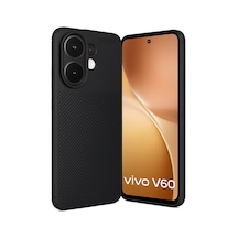 Uryport Vivo V60 5g Auto Focus Karbon Kapak - Siyah
