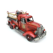 Dekoratif Metal İtfaye Arabası C0773 Model