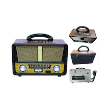 Bluetooth'Lu Usb Girişli Sd Kart Uyumlu Mp3 Nostalji Radyo