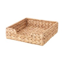 Peçetelik Meridyendukkan Hasır Peçetelik 23x23 Cm Su Sümbülü Bej