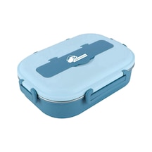 304 Paslanmaz Çelik Mavi Lunchbox 1000 Ml Ve 1 Adet Çelik Kaşık, Dayanıklı Kamp Ekipmanları, Kamp Aksesuarları, Açık Hava Sporları, Doğa Sporları, Yürüyüş, Kamp Mutfağı, Kamp Malzemeleri Acı Kahverengi
