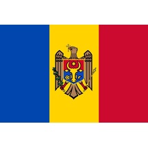 Moldova 15x22,5 Masa Bayrağı (Direksiz)