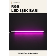 Onerous Rgb Led Bar, Uzaktan Kumandalı, Dekoratif Aydınlatma Çok Renkli