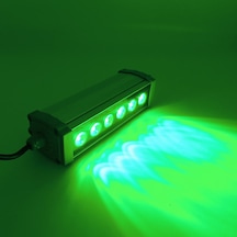 Led Aydınlatma Wall Washer Duvar Boyama 20 Cm 6w Yeşil