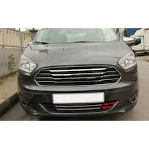 Ford Tourneo Courıer 2014-2018 Krom Ön Tampon Çıtası 2 Parça