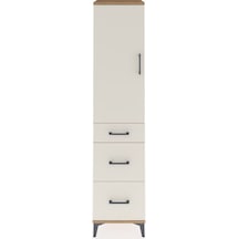 Hyperion Dolap Tek Raflı 3 Çekmeceli Tek Askılı 44x44x195 Çam-aytaşı Atlas Çam