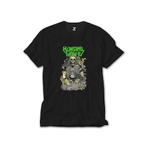 Municipal Waste Skaterskull Siyah Tişört Siyah