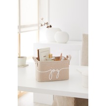 Ocean Home Textile Bej Renk Joy Sepet 24 x 17 x 14 cm