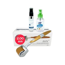 Zgts Gold 192 İğne 2.00 MM Ölçü Titanyum Dermaroller + Solüsyon