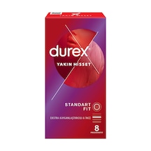 Durex Yakın Hisset Prezervatif 8'li - 5 Adet Tarı