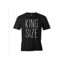 King Size Siyah Erkek Tshirt