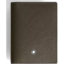 Mont Blanc Montblanc Sartorial Deri 4 Bölmeli Kartlık 221346 Haki