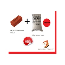 Fırın Tuğlası 100 Adet -Şamot Harcı Hediyeli