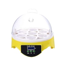 Yumurta İnkübatör, Sıcaklık Kontrolü Yumurta İnkübatörleri Mini Otomatik Turning Kümes Hayvanları Hatcher Tavuk Kaz Duck Yumurta İngiltere Fişi