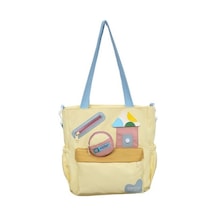 Sevimli Büyük Kapasiteli Omuz Askılı Çanta Bl068b Sarı