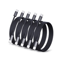 Honeybeeshop 5 Adet Siyah 3m Pd Hizli Sarj Type C Tip C Veri Aktarim Kablosu