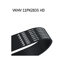 Skf Vkmv 11pk2835 Hd Kanallı V Kayısı Mercedes Actros 501/502 Mp2-mp3
