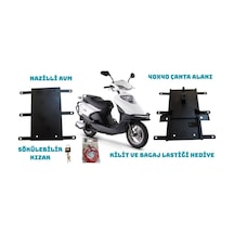 Kuba Vn 50 Pro Kızaklı Kurye Paket Çanta Demiri