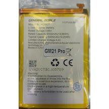 General Mobile  GM21 PRO BL-A20CT Batarya Pil  5000 mAh
