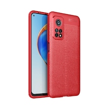 Xiaomi Mi 10t Pro Uyumlu Kılıf Auto Focus Kapak - Kırmızı
