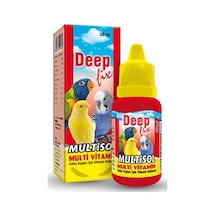 Deep Fix Multisol Kafes Kuşlari için Multivitamin Takviyesi 30 ML