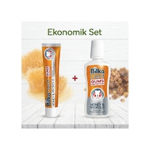 Bilkadent Honey & Propolis Ağız Bakım Seti Bal Ve Propolis Özlü Diş Macunu Ve Ağız Gargarası
