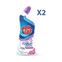 Porçöz Hijyenik Tuvalet Temizleyici Jel, Orkide Kokulu, 750 Ml X 2