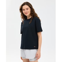 Skechers W Loose Fit T-shirt Kadın Siyah Tshirt S2610046-3817