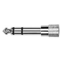 Kirlin 2615 Nickel Kaplı Dönüştürücü 1/4'' Trs M - 3.5mm Trs F