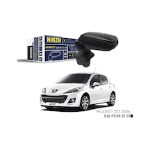 Niken Peugeot 207- 2006 Sonrası Araca Özel Kol Dayama Siyah