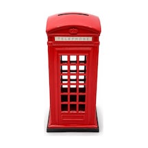 Metal Telefon Kulübesi Kumbara Alk5391 Çok Renkli