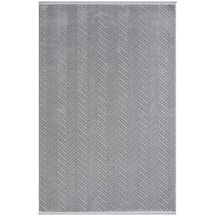 Çam Halı Dizayn 0201 Gri Koridor Halısı Kesme Yolluk Mutfak Halısı Modern Salon Halısı