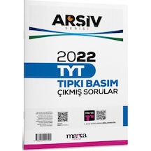 2022 Tyt Arşiv Serisi Tıpkı Basım Çıkmış Sorular Tamamı Video Çözümlü / 9786259501390