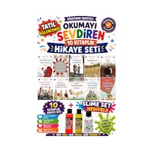 4.sınıf Öğretmen Tavsiyeli Okumayı Sevdiren 64 Sayfa 10 Kitaplık Hikaye Seti-6 Slime Set Hediyeli