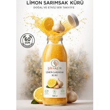 Şifakür Limon Sarımsak Kürü 60 Gün Dinlendirilmiş Doğal İçerikli Geleneksel Formül 1000ml