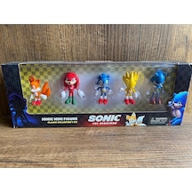 Oyuncak Sonic Figür 5 Figürlü Sonic The Hedgehog Figür Seti Oyuncak Sonıc Figür