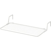 Ikea Antonıus Beyaz 77 CM Balkon Ray Kapı Üstü Çamaşır Askısı