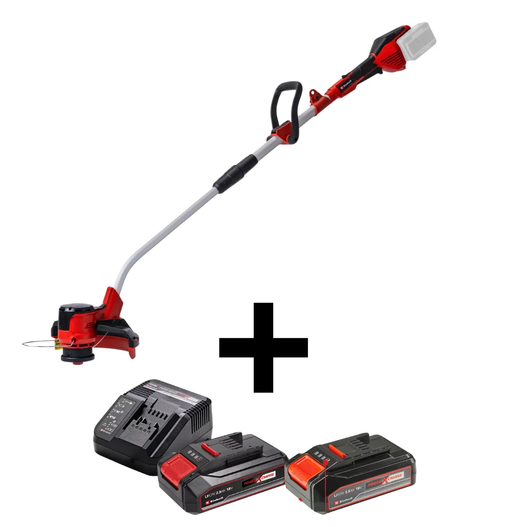 Einhell GE-CT 36/30 Li E Akülü Kenar Kesme Çift Akülü 2.5AH + Şarj Cihazlı