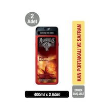 Le Petit Marseillais For Men Kan Portakalı ve Safran Duş Jeli ve Şampuan 400 ML x 2
