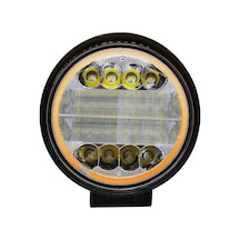 Offroad Sis Yuvarlak Kırmızı Angelli Sis Lambası 12-24v / Lass311